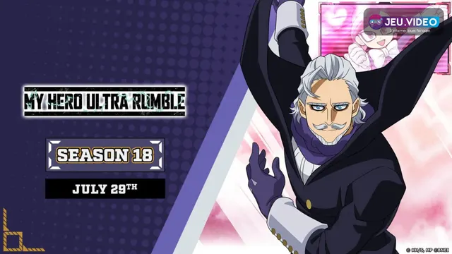 MY HERO ULTRA RUMBLE patch notes 1.17.0.0 et visuel officiel du battle royale