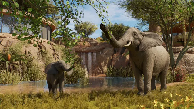 Planet Zoo 2, capture officielle accompagnant l’annonce de maintenance des services en ligne