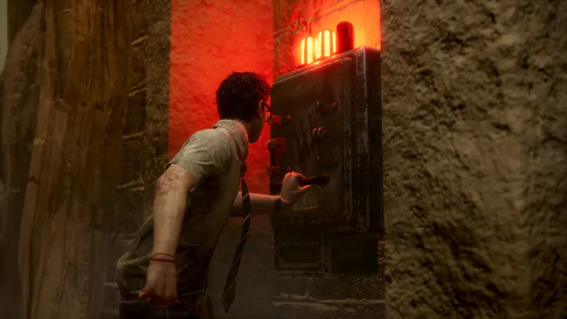 Survivants de Dead by Daylight avançant entre les obstacles de la carte vers un objectif sans rester groupés