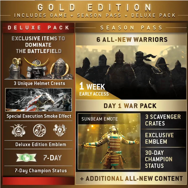 for honor season pass