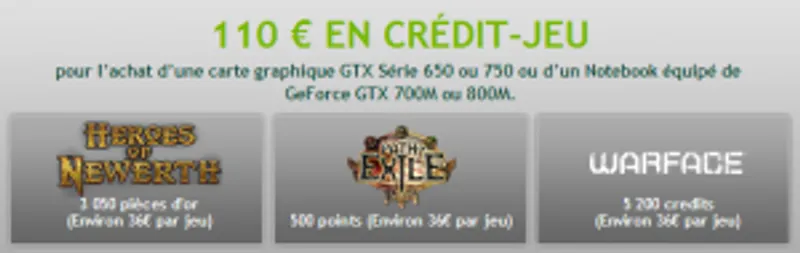 110Eur credit F2P