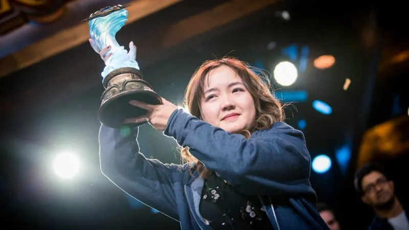 VKLiooon devient la première femme championne du monde !