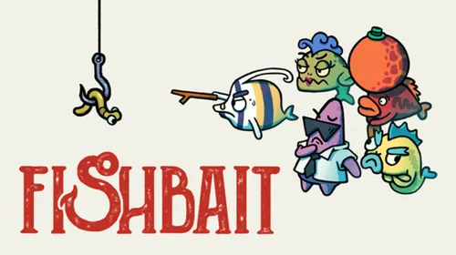 Bannière officielle Steam de Fishbait, jeu de cartes multijoueur de Yomu Labs