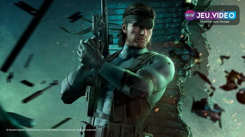 Solid Snake dans Rainbow Six Siege prêt à utiliser son rôle d'attaquant d'information en Operation Silent Hunt