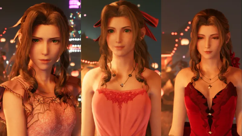 Final Fantasy VII Remake - robes - Aerith - rpgsite.net