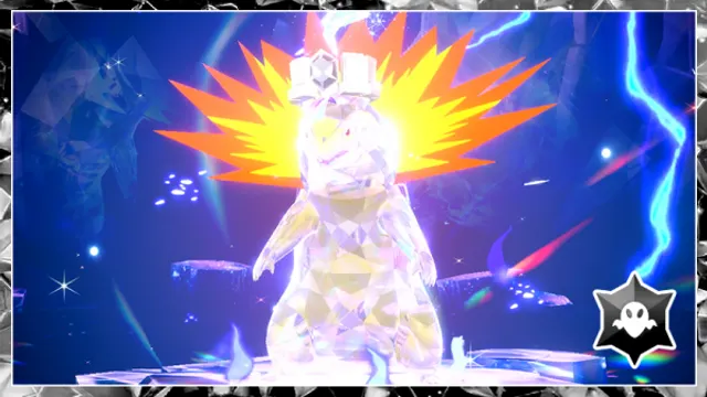 Pokémon : Écarlate / Violet - Évènement : Raid Téracristal noir Pokémon Typhlosion