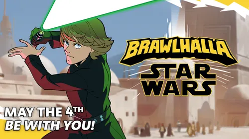 Brawlhalla Luke Skywalker dans l’événement Star Wars du 29 avril