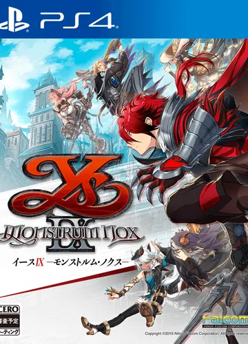 Ys IX : Monstrum Nox — jaquette du jeu