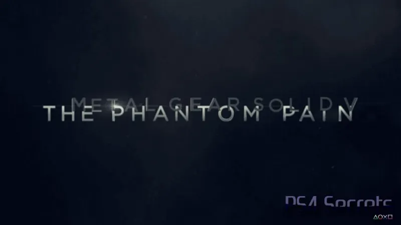 Metal Gear Solid V: The Phantom Pain