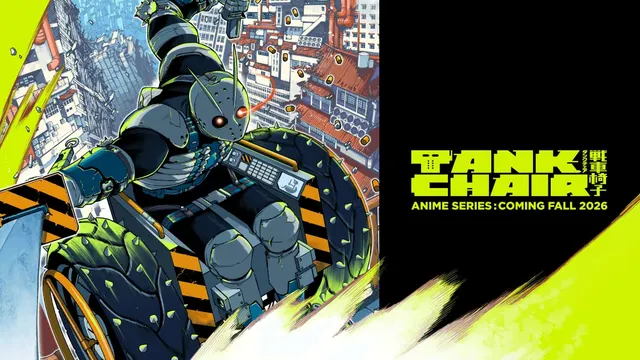 Tank Chair trailer : héros et fauteuil de combat dans le visuel officiel