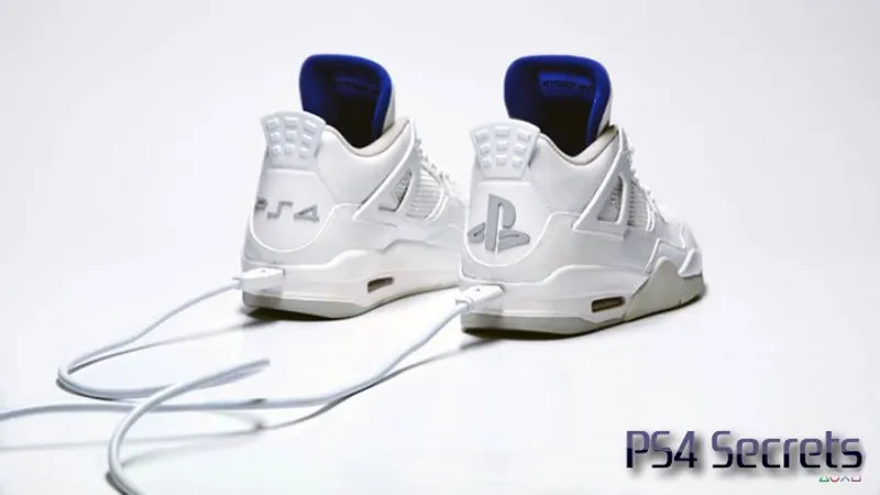 Air Jord customisé PS4: Le must des gamers !