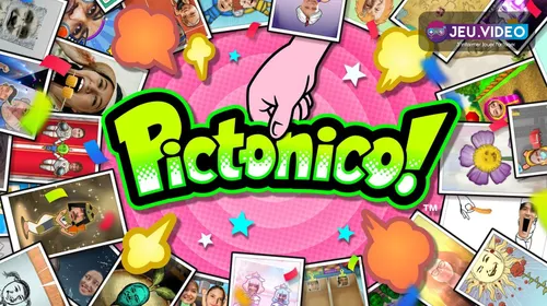 Pictonico sortie mobile avec key art Nintendo et photos transformées en microjeux