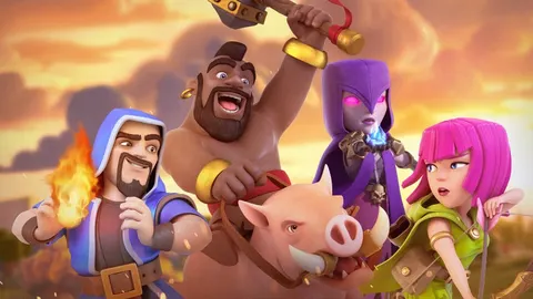 Clash of Clans : visuel associé à l’annonce de la refonte de l’interface