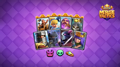 Merge Tactics : visuel des changements d’équilibrage de la saison 11 dans Clash Royale