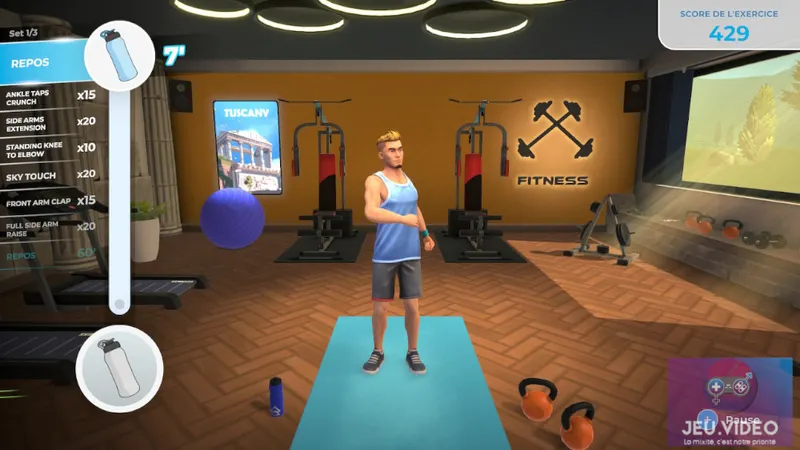 Test Let's Get Fit - Repos