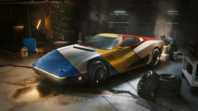 Capture officielle de Cyberpunk 2077 montrant le contexte de gameplay pour l'étape 2 du guide joueur