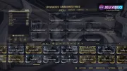 Menu d'amélioration de Warframe montrant les emplacements de mods à utiliser pour construire une arme early game