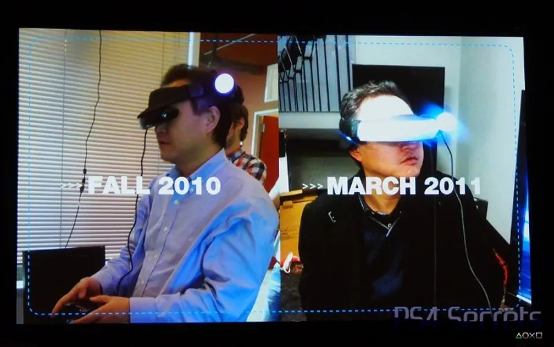 Morpheus, le casque de réalité virtuel pour PS4