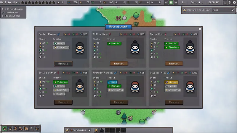 Settler's Domain stratégie : autre capture officielle de colonie