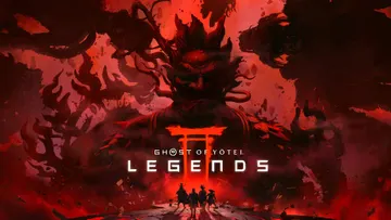 Atsu devant le mont Yōtei dans l’art officiel de Ghost of Yōtei, utilisé comme visuel de couverture pour le guide Legends débutant