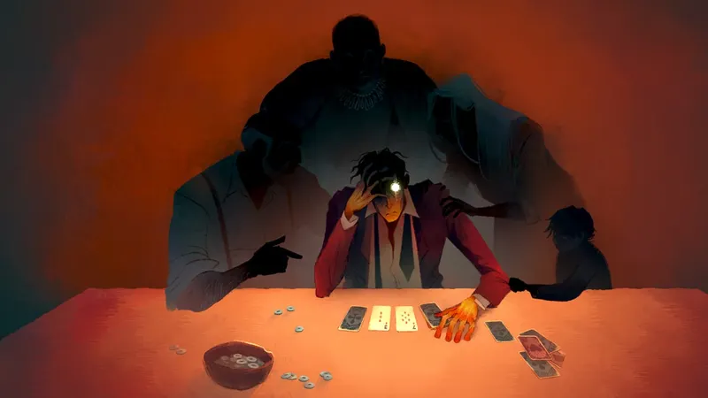 Black Jacket date de sortie avec table de blackjack infernale et titre du jeu