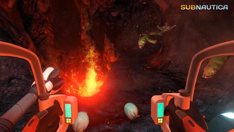 Capture officielle de Subnautica montrant le contexte de gameplay pour l'étape 2 du guide joueur