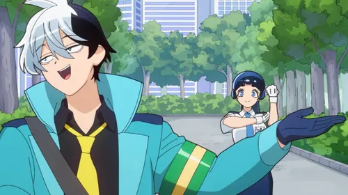 Super Psychic Policeman Chojo : visuel d’en-tête lié à l’adaptation animée