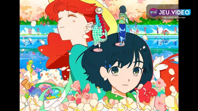 Visuel de printemps officiel de l’anime Goodbye, Lara