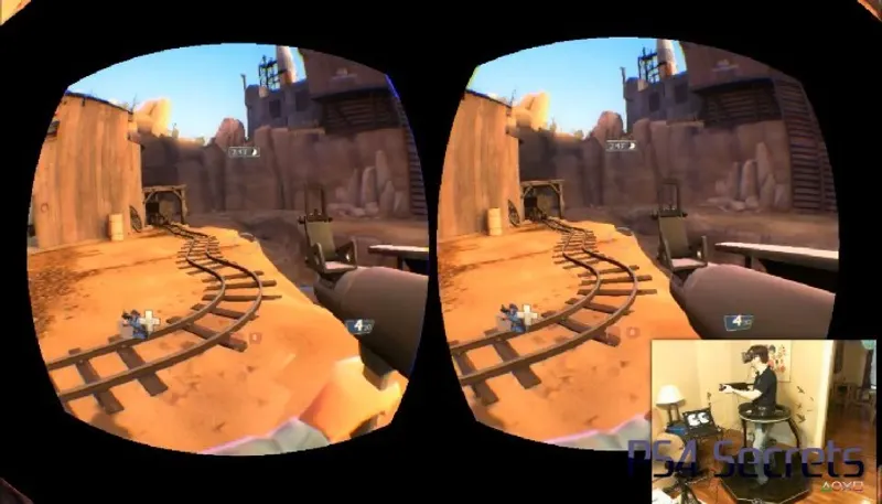 Des lunettes de réalitées augmentées sur la Playstation 4 ?