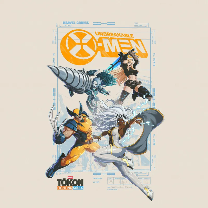 Marvel Tōkon Fighting Souls présente l’équipe Unbreakable X-Men
