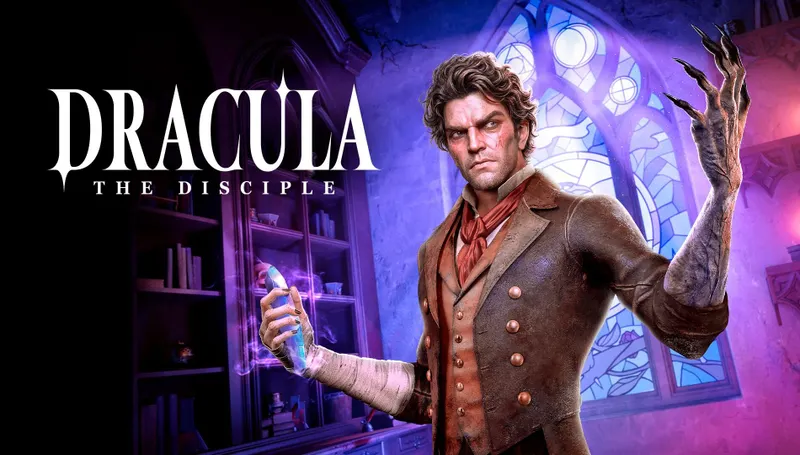 Dracula The Disciple montre son héros dans le château gothique de Cyanide