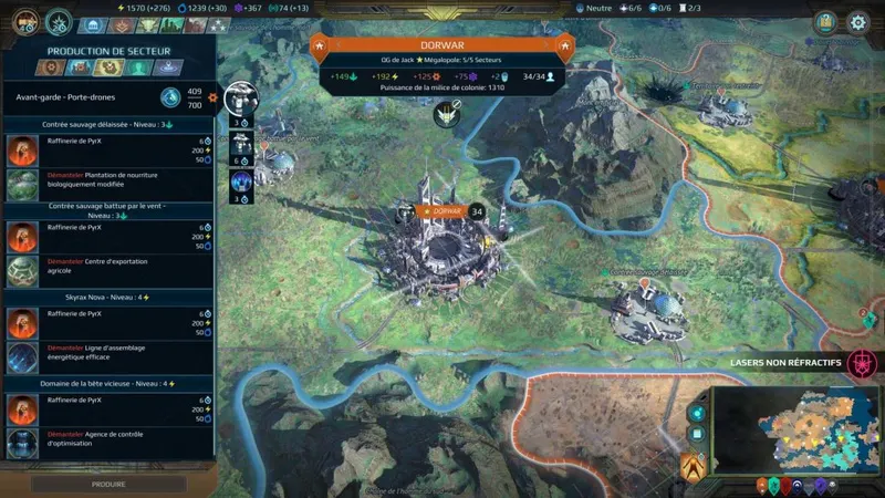 Age of Wonders Planetfall - Quickie - Guide des colonies 2