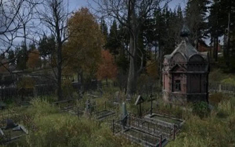 DayZ Screenshot cimetiere