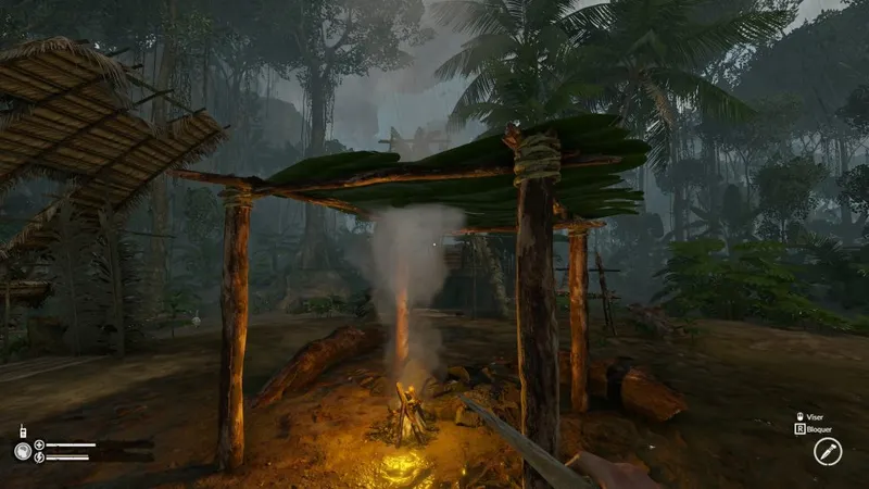 Green Hell - campement