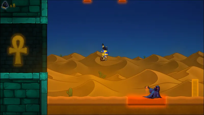 Anubis avis : visuel officiel Steam de la version PC