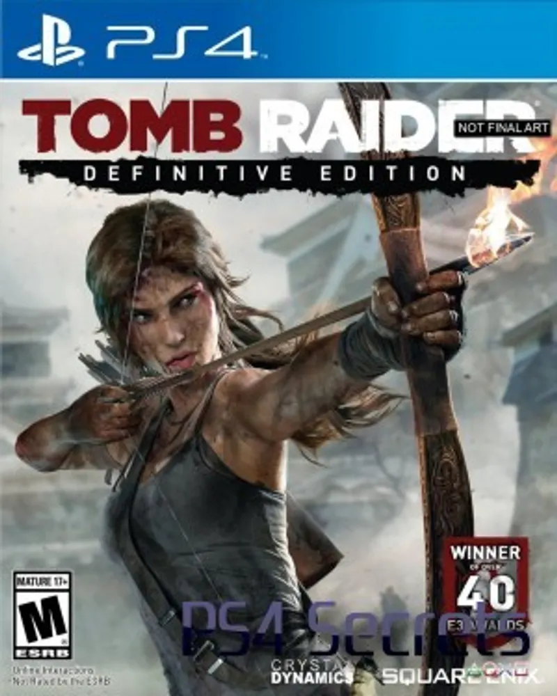 Tomb raider Defintive Edition sur PS4