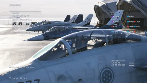 ACE COMBAT 8 : WINGS OF THEVE, capture de jeu au format paysage sur Steam