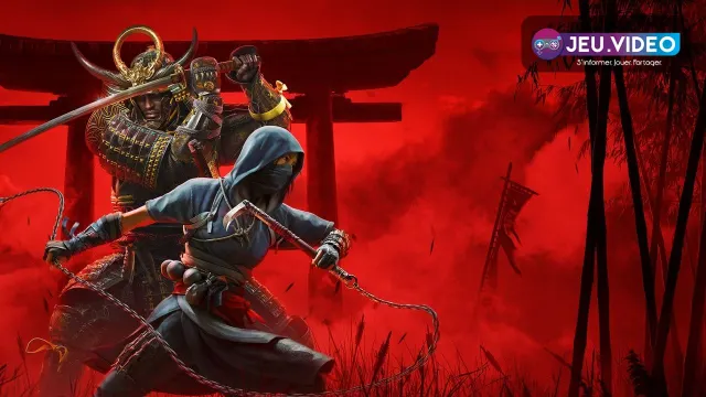 Naoe et Yasuke sur le visuel officiel d’Assassin’s Creed Shadows pour préparer les réglages et choisir son approche