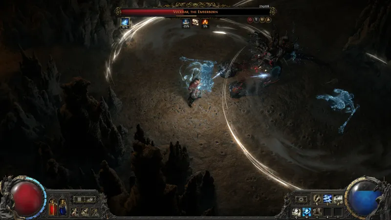 Capture officielle de Path of Exile 2 montrant le contexte de gameplay pour l'étape 5 du guide joueur