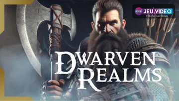 Illustration officielle de l’ARPG Dwarven Realms