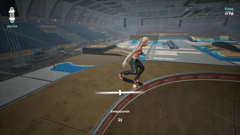 Capture officielle de Skatesterre montrant une scène de gameplay