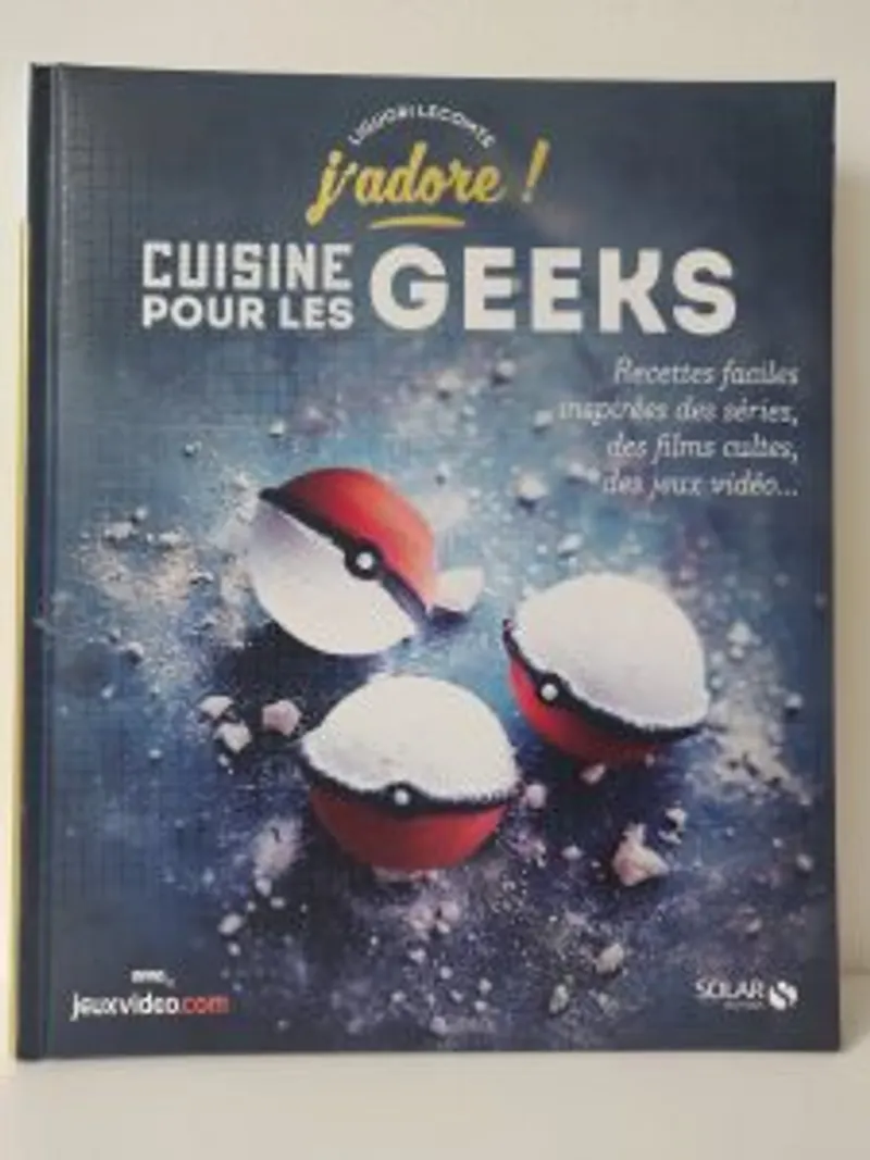 Livres - cuisine pour les geeks