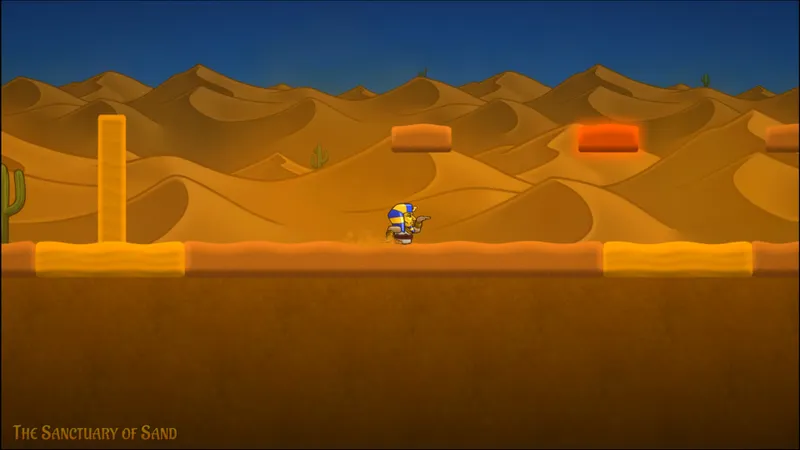Anubis avis : image officielle Steam de l’expérience de jeu