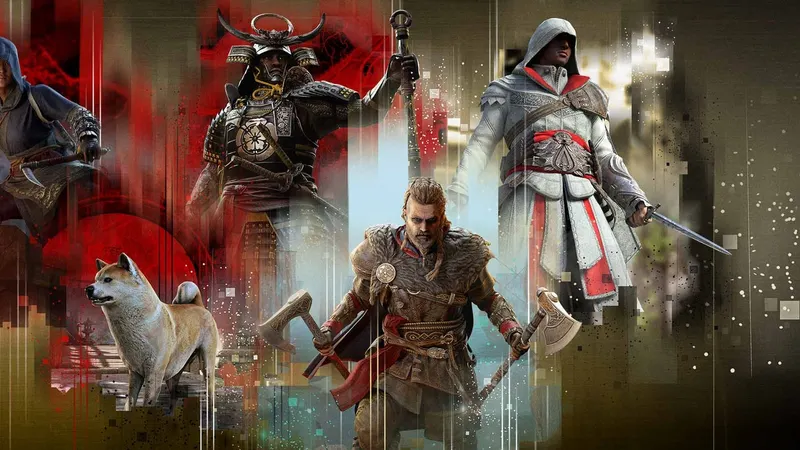 Assassin’s Creed dans For Honor avec Ezio, Naoe, Yasuke et Eivor