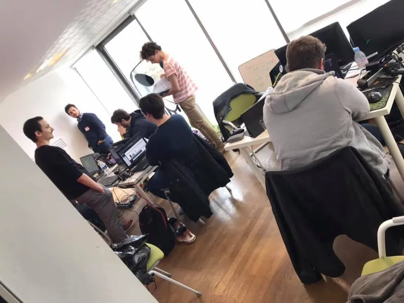 Global Game Jam 2019 -Groupe Bottle Break Source : facebook 3D Academy