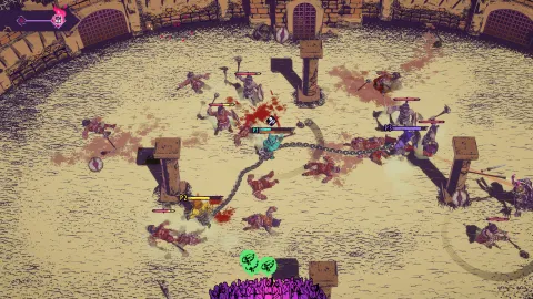 Chained Beasts dans une capture de la galerie Steam accompagnant sa feuille de route
