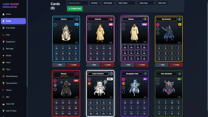 Test de Card Maker Simulator : visuel officiel Steam du jeu