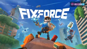 Une équipe de robots réparateurs dans le visuel officiel de FixForce