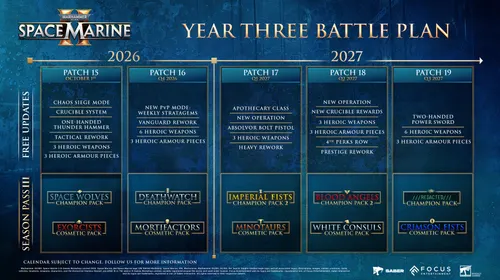 Space Marine 2 Patch 15 : visuel du jeu pour l’Anniversary Update II