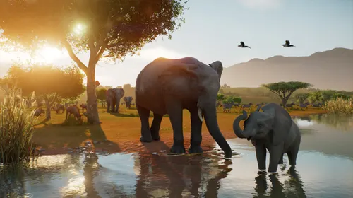 Planet Zoo 2, capture de la galerie Steam associée à la Zoopedia